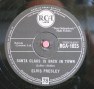 Elvis Presley /  Santa Claus Is Back In  Town & Santa Bring my Baby Back (To Me) / (1957) / E-