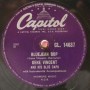 Gene Vincent And His Blue Caps / Bluejean Bop & Who Slapped John (1956) / V-