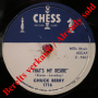 Chuck Berry / Anthony Boy & That`s My Desire (1959) / N-