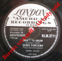 Eddie Fontaine / Nothin` Shakin` & Don`t Ya Know (1958) / E+