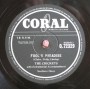 Crickets, The  (Buddy Holly) / Fools Paradise & Think It`s Over (1958) / N-