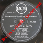 Elvis Presley / Lets Have A Party & Hot Dog & How Do You Think I Feel (1956/57) / E+