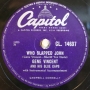 Gene Vincent And His Blue Caps / Bluejean Bop & Who Slapped John (1956) / E-